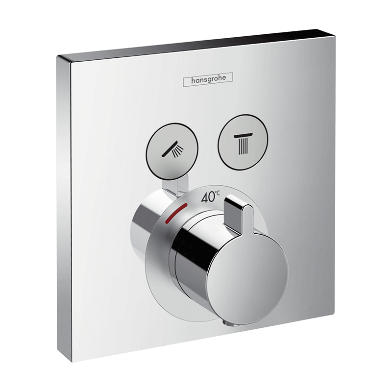 Hansgrohe ShowerSelect Thermostat Unterputz für 2 Verbraucher chrom