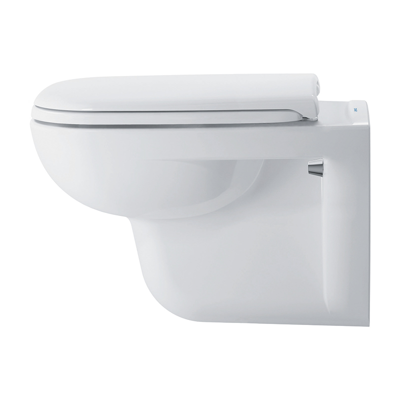 Duravit D-Code Wand-WC ohne Spülrand, weiß, Tiefspüler