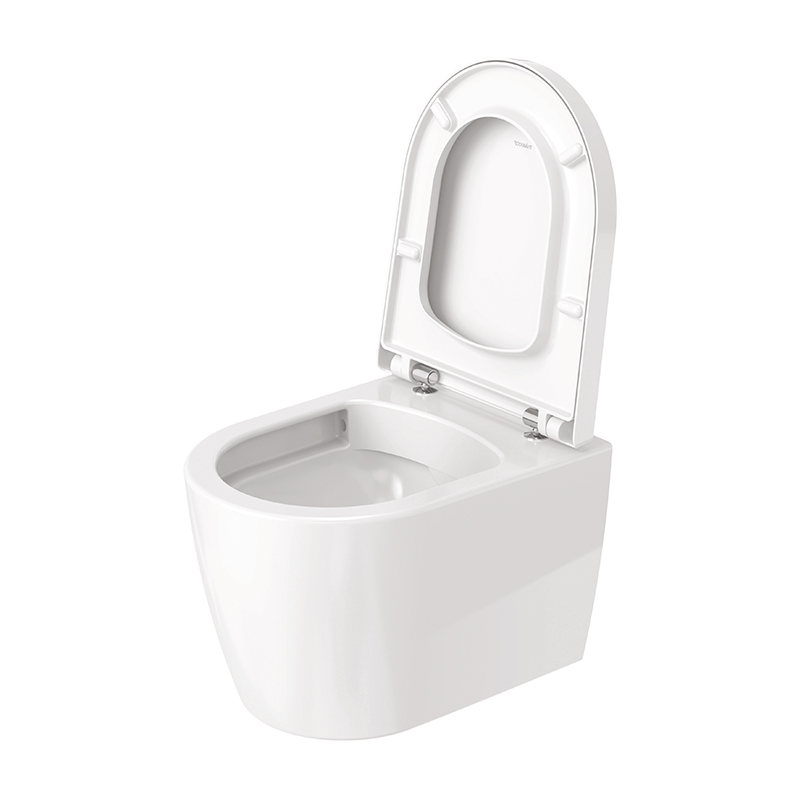Duravit ME by Starck Wand-WC Compact ohne Spülrand, weiß, Tiefspüler