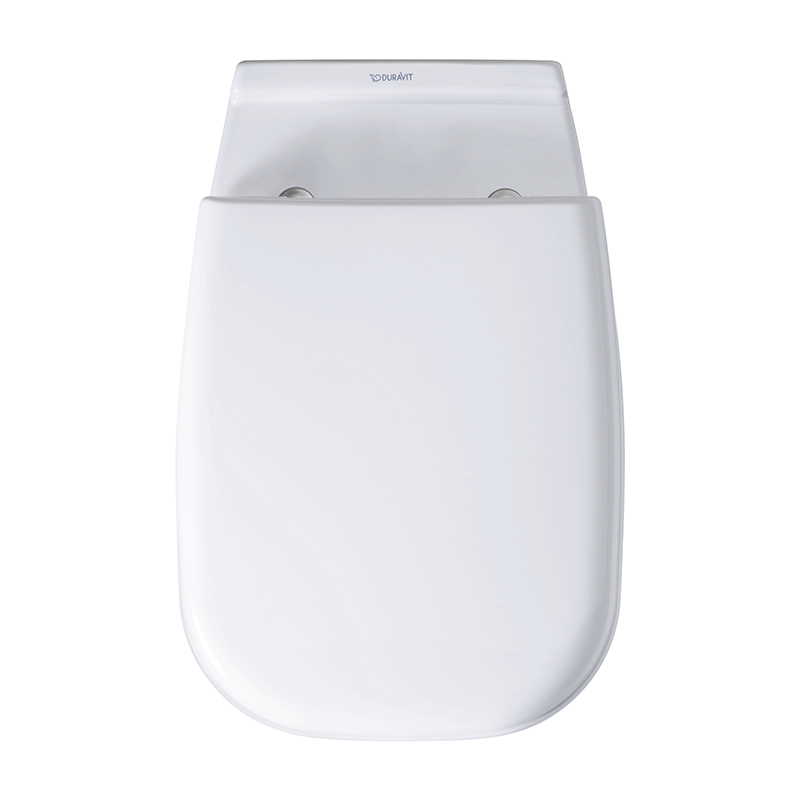 Duravit D-Code WC-Sitz mit Absenkautomatik soft-close, weiß